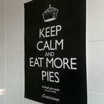 Keep calm and eat more pies