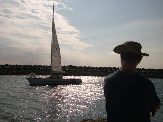 Sailing home