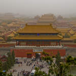 The Forbidden City, viewed from Jingshan Hill