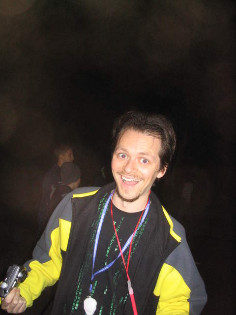 Nick and his glowsticks