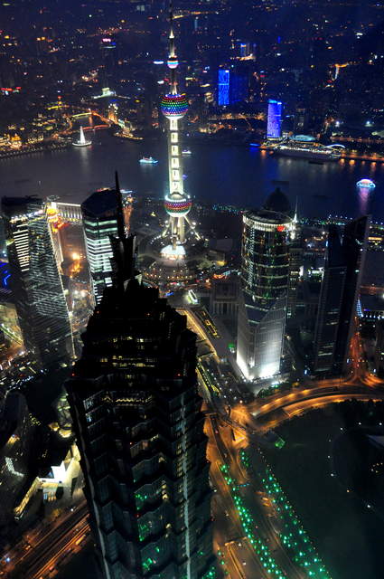 Jin Mao Tower, and the Pearl Oriental Tower