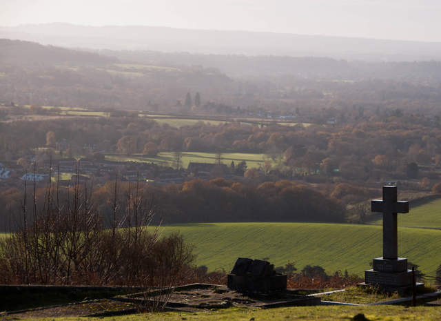 View from St Martha's Hill