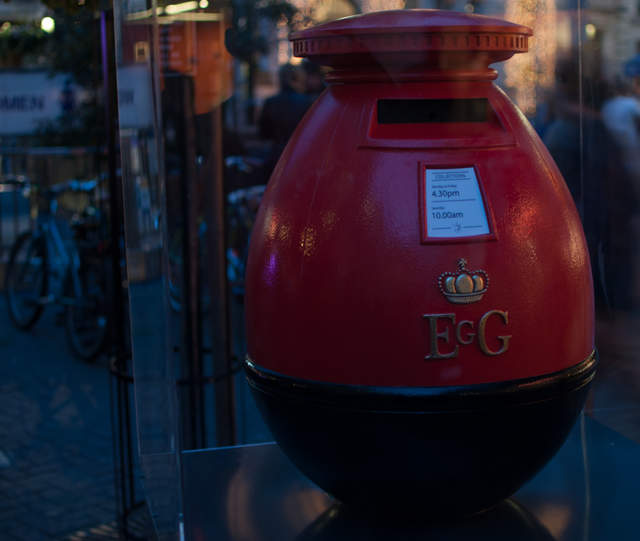 Egg Letter Box
