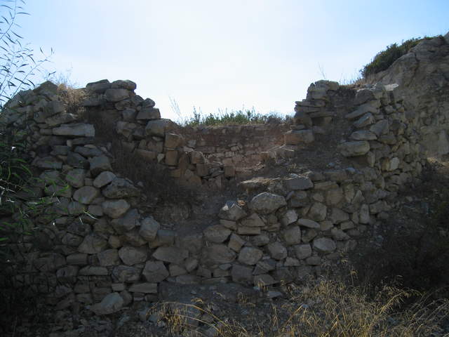 Amathus, path to The Acropolis