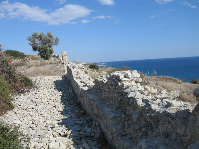 Amathus, path to The Acropolis