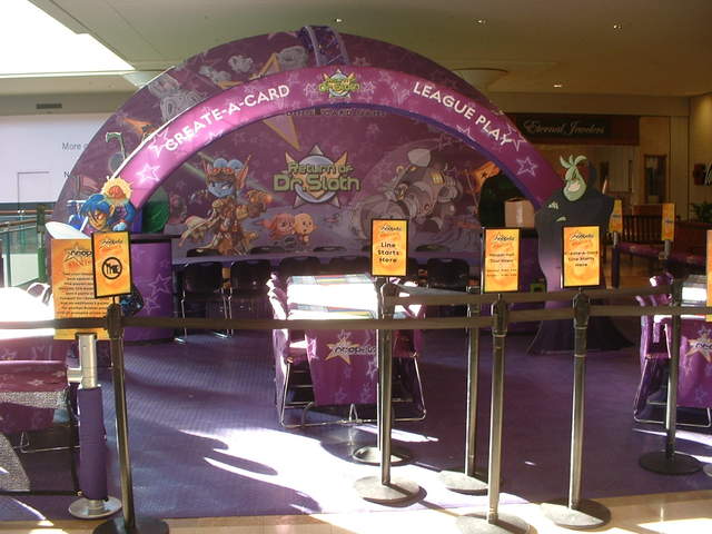 Create-A-Card and League Play Area