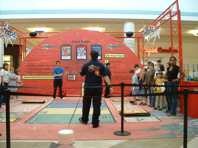 Live Play Area with Players