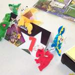 Placemat, and Mcd's plushies
