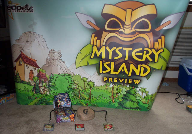 Mystery Island Preview Banner and goodies