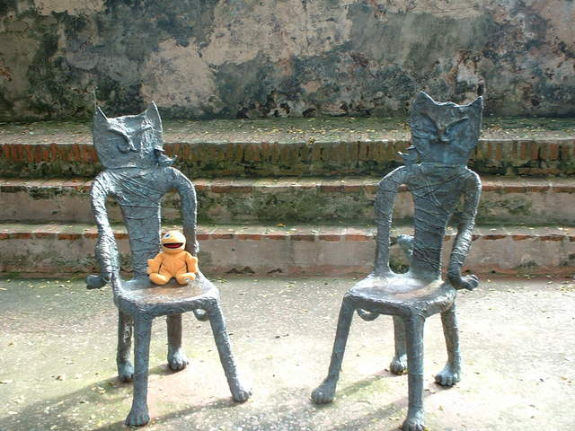 Zippy also visited Viejo San Juan