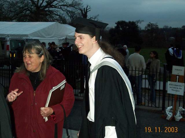 Kev with mum
