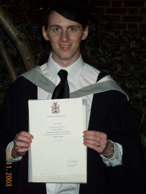 Kev with certificate, proof!