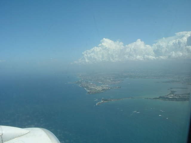 Coming into San Juan, Puerto Rico