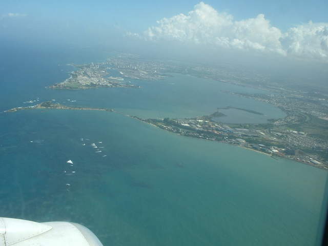 Coming into San Juan, Puerto Rico