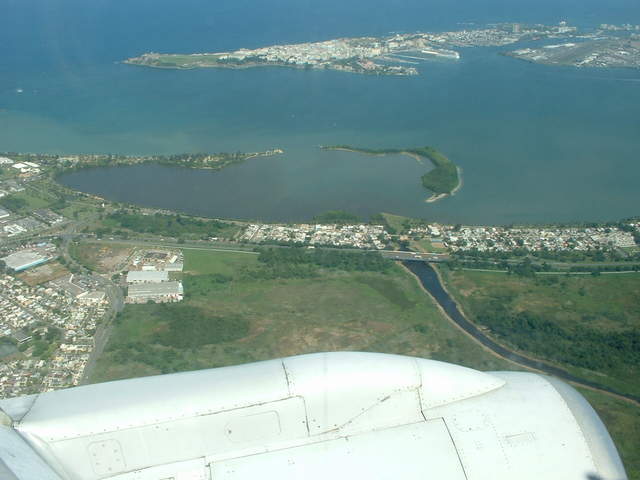 Coming into San Juan, Puerto Rico