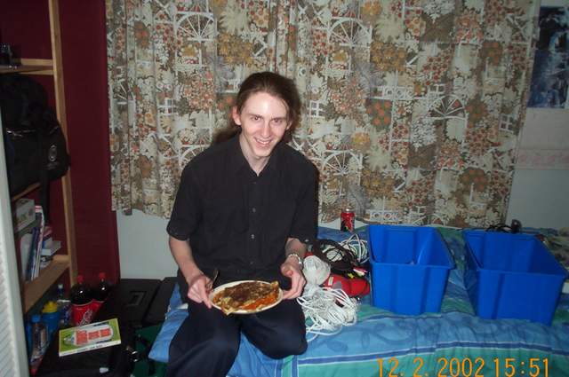 Kev's pancake and beans