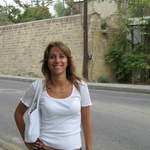 Sandra at the Green Line