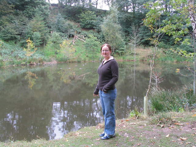 Me by the pond