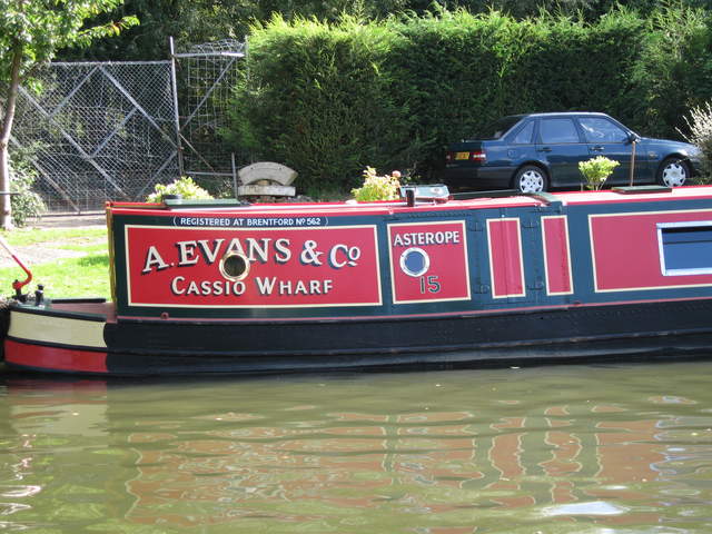 The Alison Evans Canal Boat