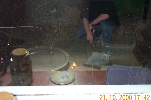 Rob creating pathetic explosives