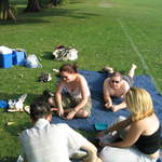 L - R : Kevin, Ali, Paddy, Claire