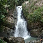 Finally about 45 minutes of hiking later... La Mina Falls!