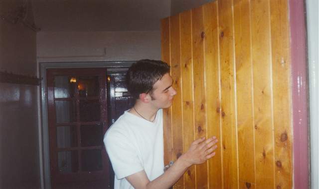 Ali, friendly with the doors