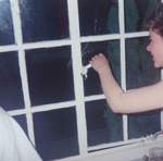Michelle, trying to escape from Graham