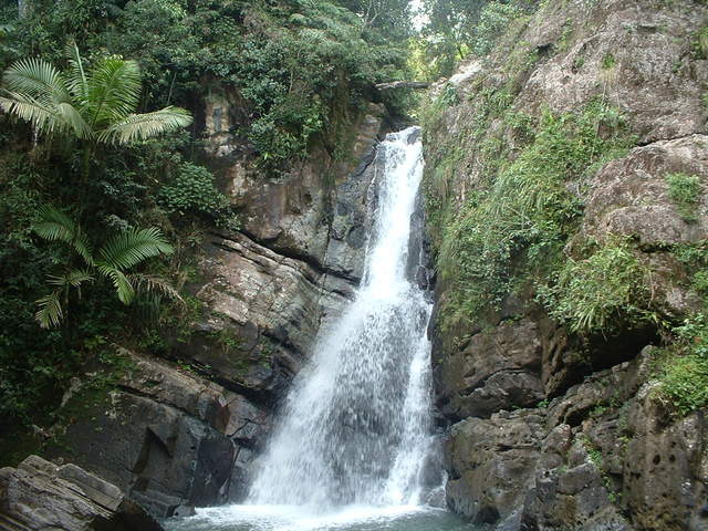 La Mina Falls again