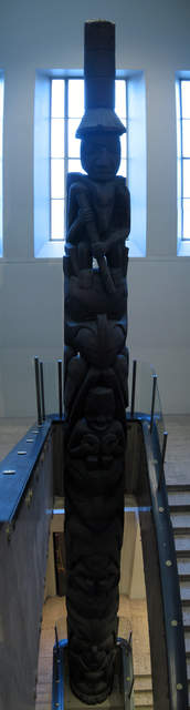 Native American Totem, British Museum Stairwell