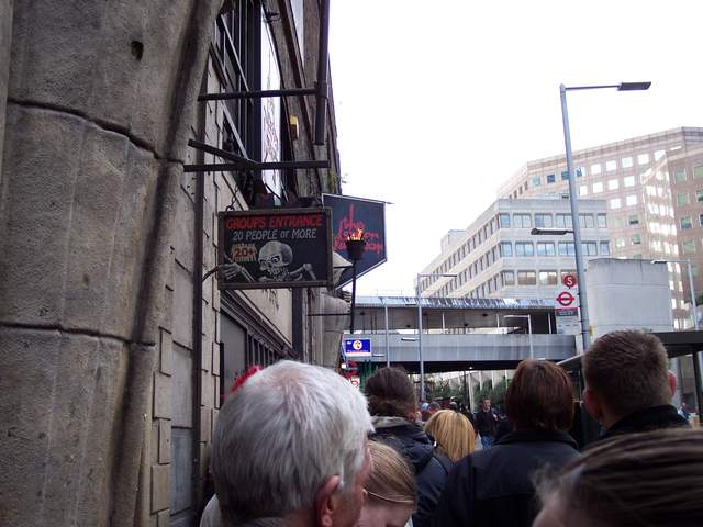 Outside The London Dungeon