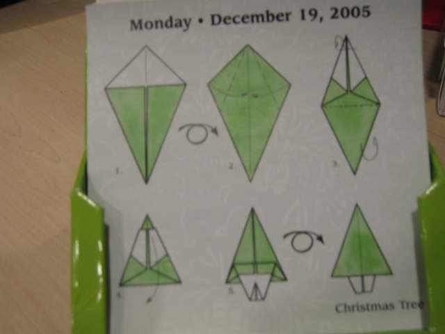 The instructions for christmas trees (so you can make your own)