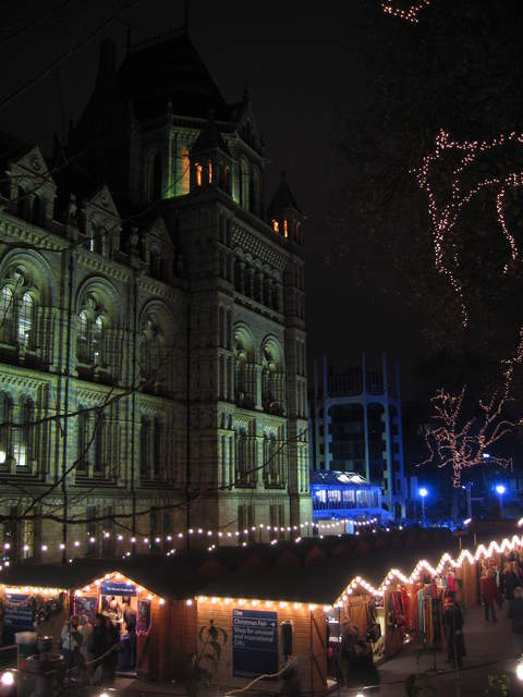 Market at the Natural History Museum