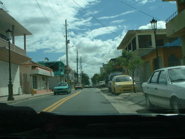 On our way to the Bacardi Distillery