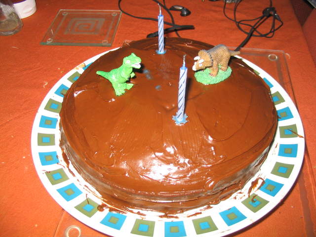 Kevin's birthday cake, baked and designed by Ali