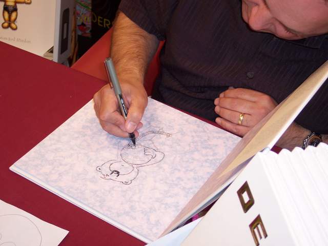 Pete drawing