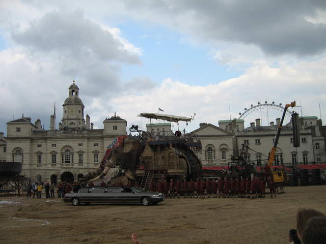 The Elephant and the Sultan's Limo