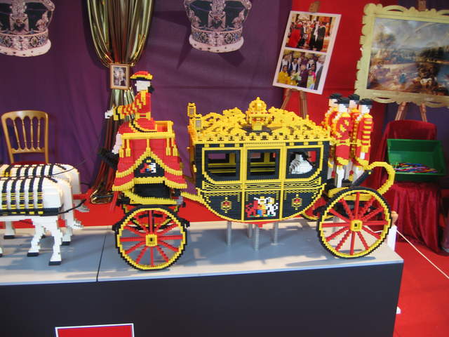 Lego Horse and Carriage