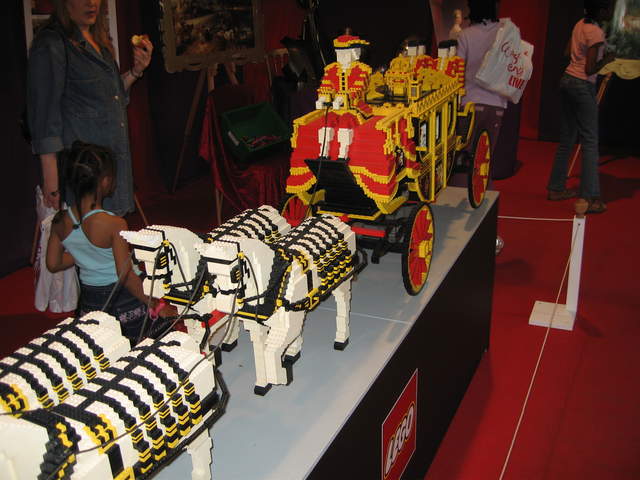 Lego Horse and Carriage
