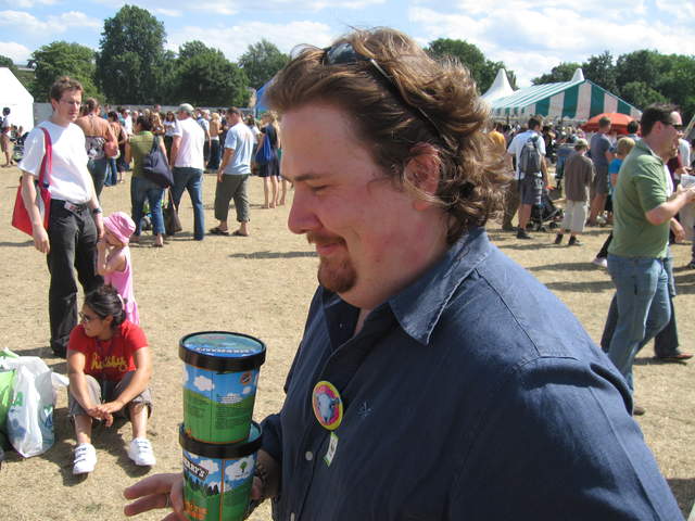 Danesy and his Ben and Jerry's Trees