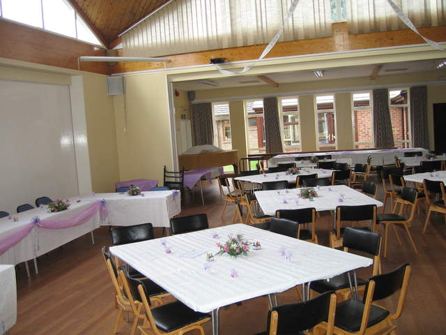 Reception hall