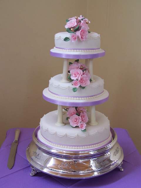 The wedding cake