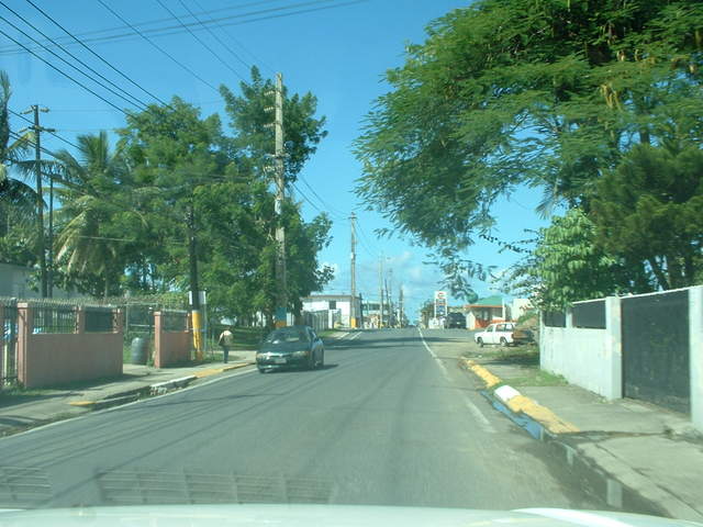 On our way to the Ferry to tour Viejo San Juan, Puerto Rico
