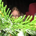 Ali hiding in the tree