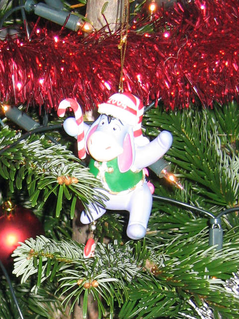 Eeyore christmas tree decoration
