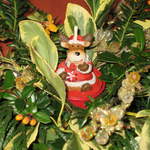 Christmas table decoration