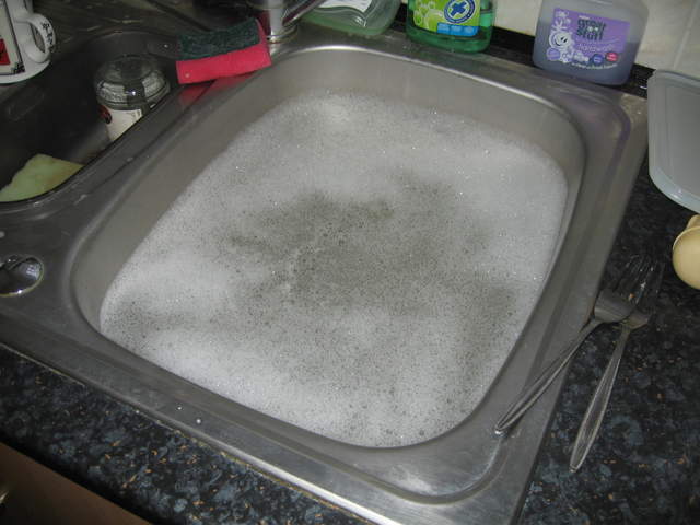 Washing up