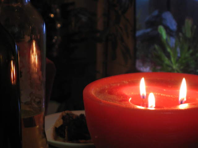 Christmas candle