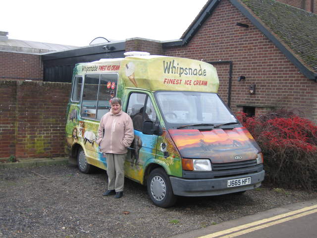 Whipsnade ice cream van