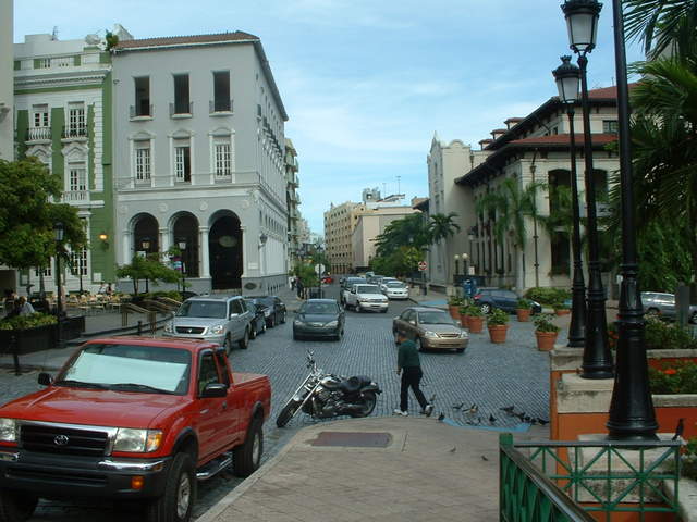 Photo taken on the corner of Tizol and Recinto Sur Street